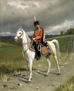Portrait of Emperor Nicholas II by Alexander Vladimirovich Makovsky