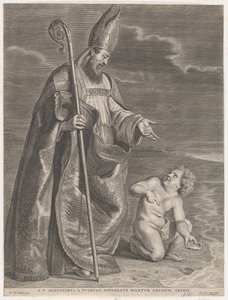 Saint Augustine Appearing to a Child on a Beach, ca. 1662-95