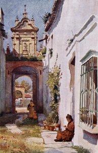At Seville by Alexander Wallace Rimington