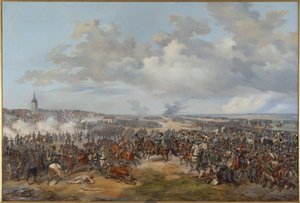 Swedish Troops Assaulting the Gate of Leipzig