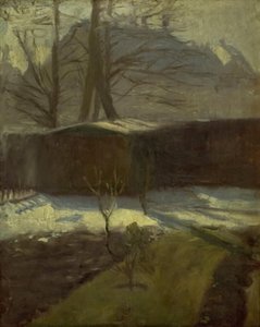 A Garden in Winter, Helenevej. Copenhagen by Alexander Wilde