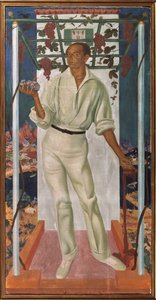 Portrait of the Mexican Artist Roberto Montenegro Nervo by Alexander Yevgenyevich Yakovlev