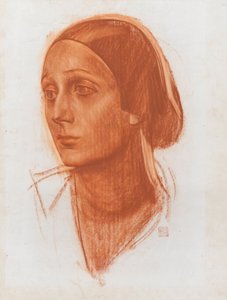 Portrait of the Ballerina Anna Pavlova, 1881-1931, c1924