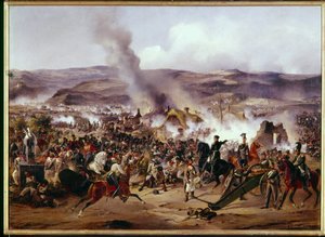 Napoleonic Wars: The Battle of Kulm (Chlumec) in Bohemia on 30 August 1813 by Alexander von Kotzebue