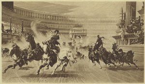 The Chariot Race by Alexander von Wagner