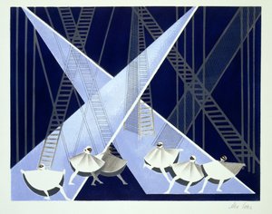 Set Design for a Ballet, illustration from 