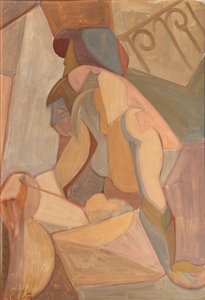 Two Figures, End 1920s