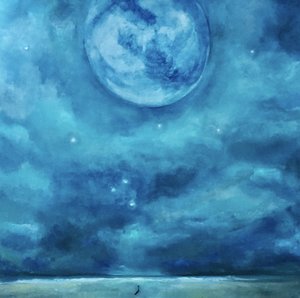 Alone in the Night Sky by Alexandra Higgins