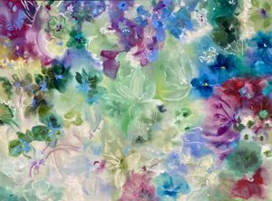 Dreamy Garden Blooms by Alexandra Higgins