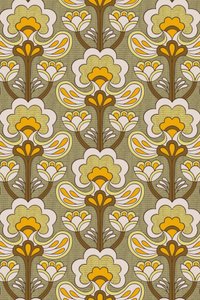 Groovy Floral Pattern by Alexandra Weise