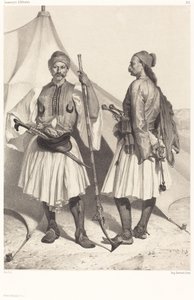 Albanians, Egypt by Alexandre Bida