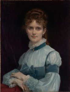 Portrait of Miss Fanny Clapp by Alexandre Cabanel