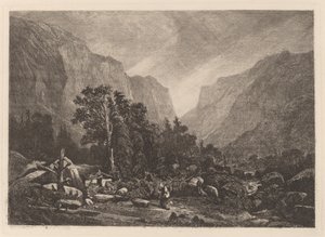 Couple by a Ruined House