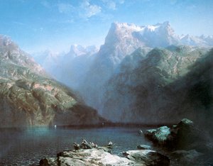 Lake Lucerne (Symphony in Blue)