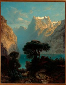 Lake of the Four Cantons by Alexandre Calame