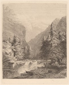 Mountain Waterfall