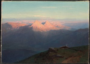 The Mythen by Alexandre Calame