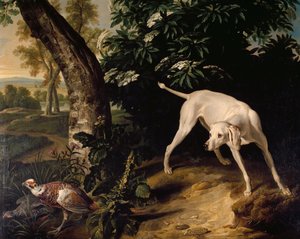 Hunting scene (detail)