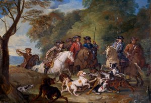 Study for The Wolf Hunt