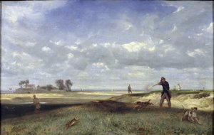 The Hunt by Alexandre Gabriel Decamps