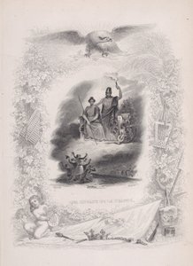 The Children of France, from The Songs of Béranger, 1829 by Alexandre Gustave Adolphe Levasseur
