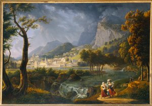 Imaginary Landscape After Studies Made in the Alps and in Italy
