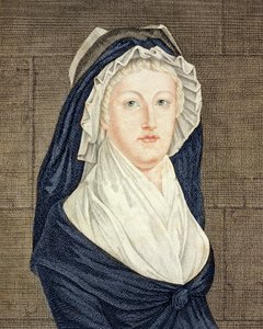 Portrait of Marie Antoinette (1755-93) at the Concierge, after a painting by Alexandre Kucharski (1741-1819) by Alexandre Kucharski