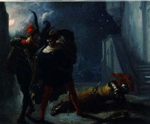 Death of Valentin by Alexandre Marie Colin