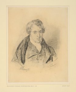 Portrait of Richard Parkes Bonington by Alexandre Marie Colin