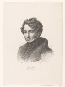 Portrait of Théodore Géricault by Alexandre Marie Colin