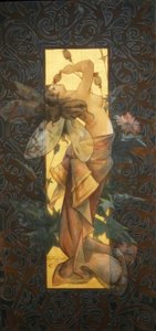 Composition with Winged Nymph at Sunrise