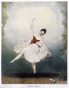 Classical Dance: Miss Rosati in 1848 by Alexandre de Valentini