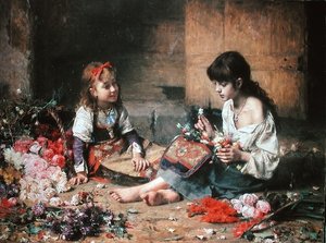 The Young Flower Girls