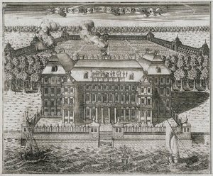 The Mansion of Prince Alexander Menshikov, 1717 by Alexei Ivanovich Rostovtsev
