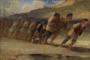 Burlaks on the Volga, 1871