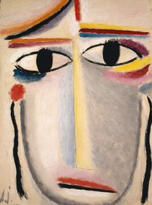 Female Head by Alexej von Jawlensky