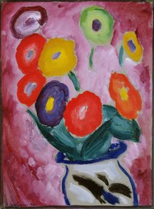 Floral Still Life by Alexej von Jawlensky