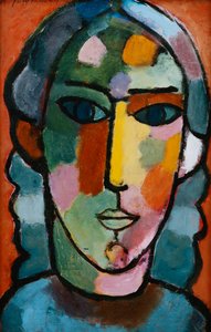 Head of Girl by Alexej von Jawlensky