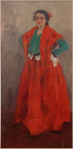 Helene in Spanish Costume by Alexej von Jawlensky