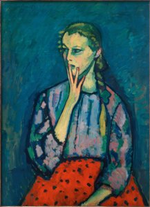 Portrait of a Girl, 1909 by Alexej von Jawlensky
