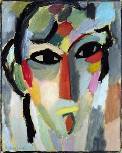 Mystical Head, c.1918 by Alexej von Jawlensky