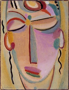 Mystical Head: Meditation by Alexej von Jawlensky