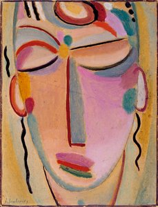 Mystical Head: Meditation by Alexej von Jawlensky