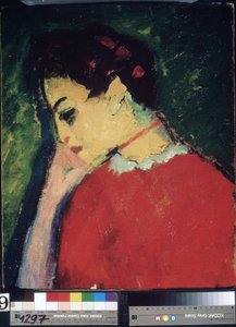 Portrait of a Woman by Alexej von Jawlensky