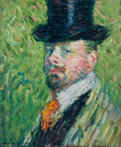 Self-Portrait with Top Hat