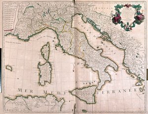 Italy by Alexis Hubert Jaillot