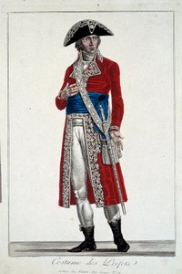 A Prefect in Red Costume (engraving by Alexis Chataignier) by Alexis Chataigner
