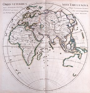 World Map by Alexis Hubert Jaillot