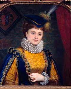 Portrait of the Theatre Comedian Hortense Schneider