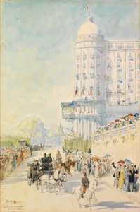 Queen Victoria in Nice, France